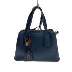 ショッピングmarc MARC JACOBS◆ショルダーバッグ/レザー/NVY