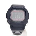 CASIO◆ソーラー腕時計・G-SHOCK/デジタル/BLK//