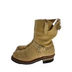 RED WING◆エンジニアブーツ・エンジニア/US7.5/IVO/スウェード