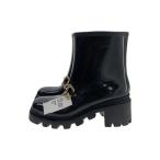 GUCCI◆ブーツ/37/BLK/エナメル/670407//