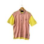 PRADA◆三角ロゴ/ポロシャツ/XL/コットン/ピンク/UJN650