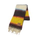 ショッピングLOEWE LOEWE◆マフラー/モヘア/マルチカラー/レディース