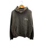 STUSSY◆ステューシー/パーカー/L/コットン/GRY/118485