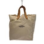 TEMBEA◆トートバッグ/キャンバス/IVO/無地