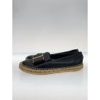 Salvatore Ferragamo* эспадрильи /UK8/BLK/ кожа 