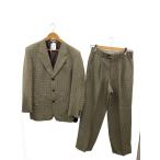 MEN*S TENORAS* костюм /M/ шерсть /GRY/ проверка 