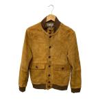 ショッピングzara ZARA◆レザージャケット・ブルゾン/S/山羊革/BRW/A-1タイプ/ヴァルスタージャケット