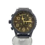 ショッピングnixon NIXON◆クォーツ腕時計/アナログ/ステンレス/BLK/BLK