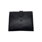 LOEWE◆財布/レザー/BLK/無地/レディース//