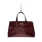 ショッピングヴェルニ LOUIS VUITTON◆ウィルシャーPM_モノグラム・ヴェルニ/エナメル/PUP