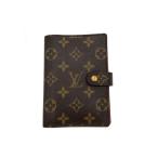 LOUIS VUITTON* Agenda PM_ монограмма * парусина /--/BRW/ женский 