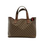 ショッピングgucci GUCCI◆トートバッグ_GGプラス/PVC/BRW