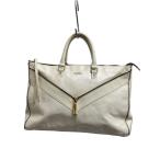 ショッピングdiesel DIESEL◆ハンドバッグ/レザー/WHT/2way