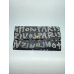 ショッピングVUITTON LOUIS VUITTON◆ポシェット・ポルト・モネ・クレディ_モノグラム・グラフィティ_BRW/PVC/BRW/総柄/レディース