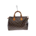 LOUIS VUITTON◆1)スピーディ30_モノグラム・キャンバス_BRW/PVC/BRW