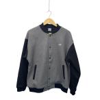 ショッピングnew balance NEW BALANCE◆スタジャン/L/ポリエステル/GRY/AMJ45634