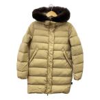 DUVETICA◆DONNA/タグ付/ロングダウンジャケット/40/ナイロン/BEG//