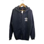 ショッピングstussy STUSSY◆スカルクラウン/パーカー/L/コットン/BLK/無地