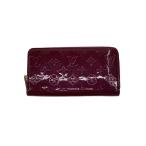 ショッピングヴェルニ LOUIS VUITTON◆ジッピー・ウォレット_モノグラム・ヴェルニ/エナメル/BRD/モノグラム/レディース//