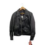 ショッピングschott Schott◆228US LAMB RIDERS JACKET/44/羊革/BLK/7823950089