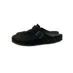 BIRKENSTOCK◆BOSTON/オールブラック/サンダル/26.5cm/BLK
