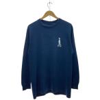 ショッピングstussy STUSSY◆80s/シャドーマン/長袖Tシャツ/L/コットン/NVY