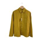 MARNI◆トロピカルウールシャツ/長袖シャツ/44/ウール/YLW/CUMU0061A0