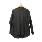 ショッピングforever COMME des GARCONS SHIRT◆forever wide forever wide classic長袖シャツ/M/コットン/GRY/無地/CDG//