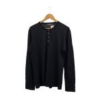 ショッピングGABBANA DOLCE&GABBANA◆ヘンリーネック/長袖Tシャツ/--/ウール/BLK/無地//