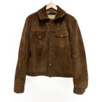 ショッピングスウェード Schott◆ジャケット/42/スウェード/ブラウン