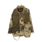 ショッピングstussy STUSSY◆ジャケット/--/コットン/BRW/総柄