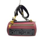 DIESEL◆ドラムショルダーバッグ/--/BR