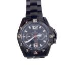 BULOVA◆クォーツ腕時計/アナログ/ステンレス/BLK/BLK//