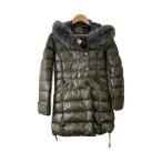 ショッピングduvetica DUVETICA◆ダウンジャケット/38/ナイロン/KHK/D.2580.00/1035.R-FGB