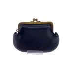 ショッピングがま口 N25/がま口財布/レザー/BLK/メンズ//