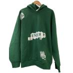 VOLCOM◆UNDER R/パーカー/L/コットン/GRN