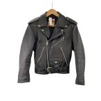 ショッピングライダース HARLEY DAVIDSON◆ダブルライダースジャケット/34/レザー/BLK