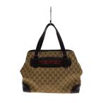 ショッピングＧＧキャンバス GUCCI◆トートバッグ_ホースビット_GGキャンバス_キャンバス_ベージュ/キャンバス