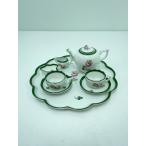 ショッピング薔薇 Herend◆ミニチュアティーセット/ウィーンの薔薇/7点セット/WHT