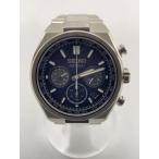 SEIKO◆ASTRON/NEXTER/ソーラー腕時計/アナログ/チタン/GRY/SLV/SBXY097