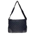 GUCCI◆ショルダーバッグ_GGキャンバス/キャンバス/BLK