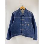 Lee◆100周年カウボーイジャケット/Gジャン/L/デニム/IDG/無地/lm9832