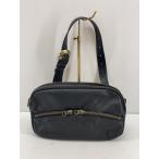 DEGNER* сумка-пояс / кожа /BLK