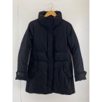 ショッピングBURBERRY BURBERRY LONDON◆ロングダウンジャケット/38/ウール/BLK