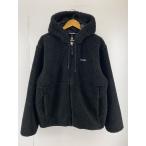patagonia◆25AW/レトロXフーディージャケット//フリースジャケット/L/ポリエステル/BLK/23125//