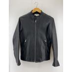 BEAUTY&YOUTH UNITED ARROWS◆シングルライダースジャケット/S/羊革/BLK/1225-199-7631