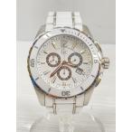 GUESS◆クォーツ腕時計/アナログ/WHT/X76001G1S