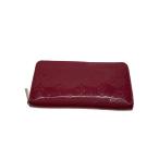 ショッピングヴェルニ LOUIS VUITTON◆ジッピー・ウォレット_モノグラム・ヴェルニ/レザー/PNK/レディース