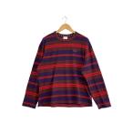 adidas◆長袖Tシャツ/M/コットン/BRD/ボーダー/KS6847