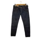 EVISU◆ボトム/26/デニム/IDG/無地/1973//